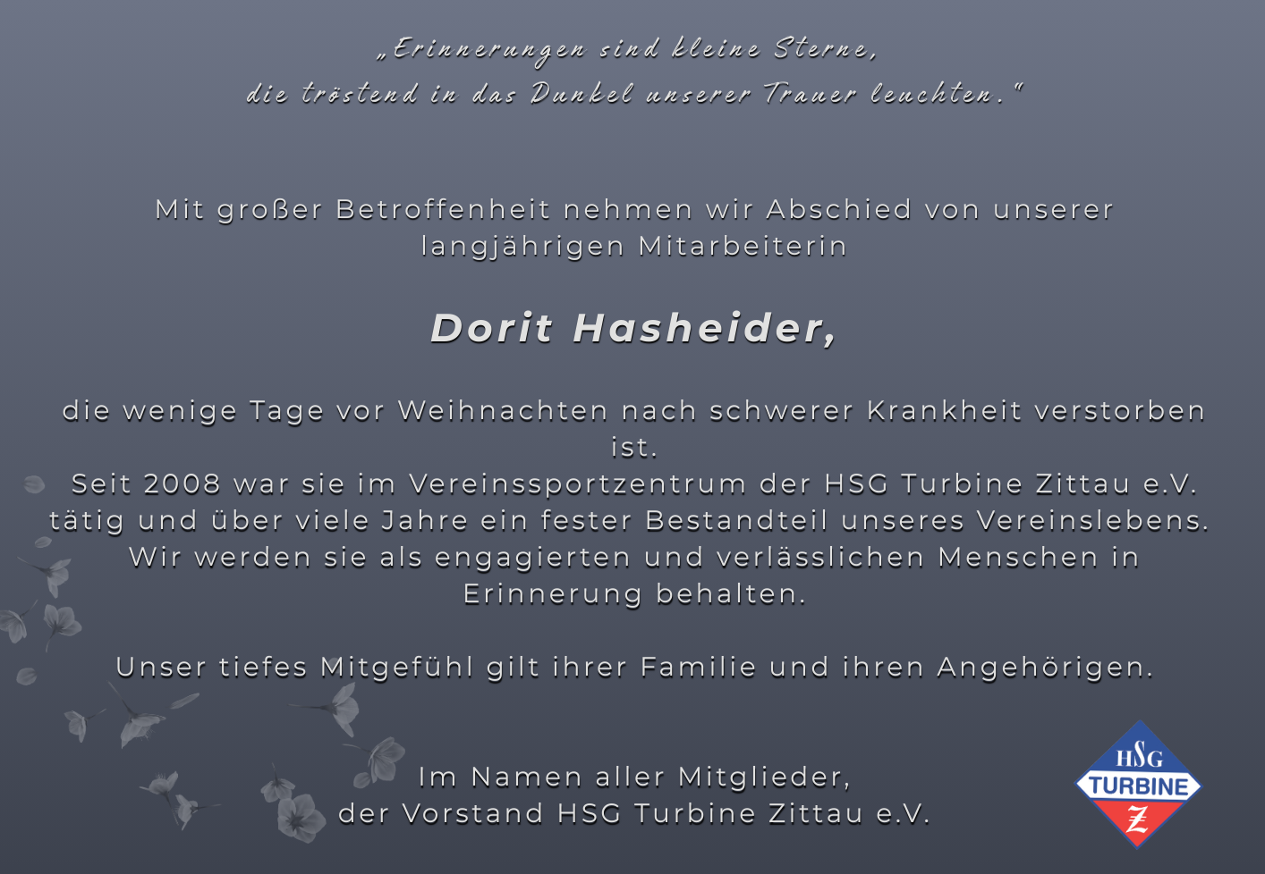 Grafik Traueranzeige